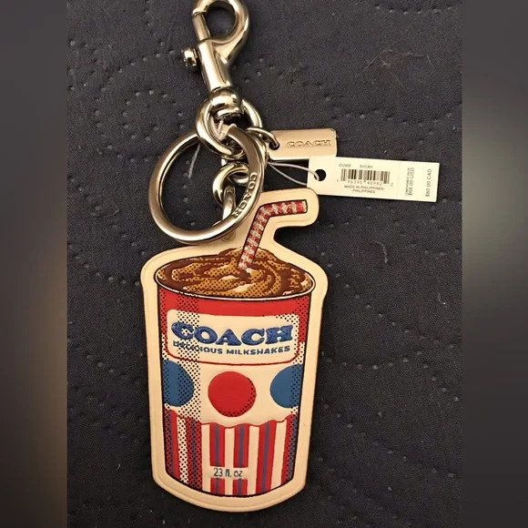 COACH Key Chain/Bag Charm 🥤 - Picture 1 of 3